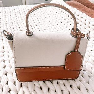 Zara Canvas Mini City Bag
